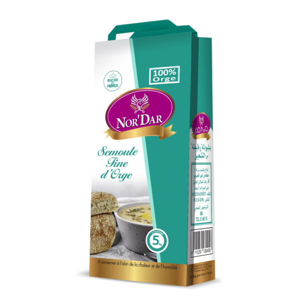 Nor'Dar Fine Barley Semolina - 5kg