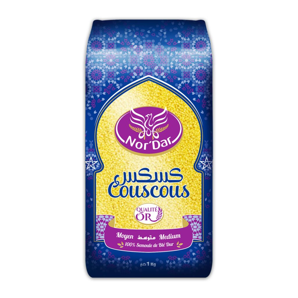 Nor'Dar Couscous Medium - 1kg - Africa Feed and Food